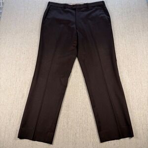 VTG JB Britches Dress Pants Mens 36 Brown Wool Made in Italy Tailored Nordstrom